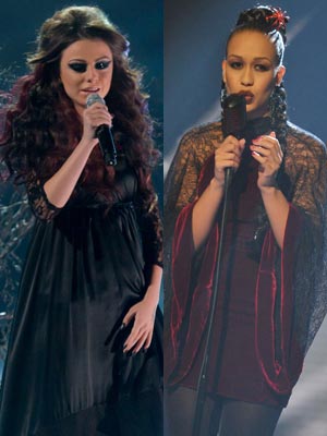 PICS X Factor Get The Look: Cher Lloyd and Rebecca Ferguson