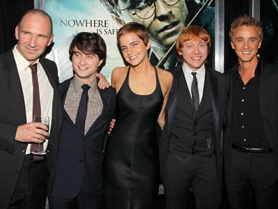 Harry Potter And The Deathly Hallows film premiere in New York: Ralph Fiennes, Daniel Radcliffe, Emma Watson, Rupert Grint and Tom Felton | Gallery | Celebrities | Pictures | Photos | Now Magazine