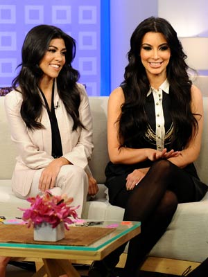 Kourtney Kardashian and Kim Kardashian | Celebrity Gossip | Pictures | Photos | Gallery |