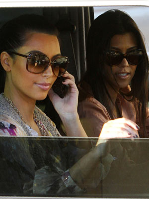 Kim Kardashian and Kourtney Kardashian | Celebrity Gossip | Pictures | Photos | Gallery