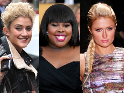 Celebrity hair - new styles