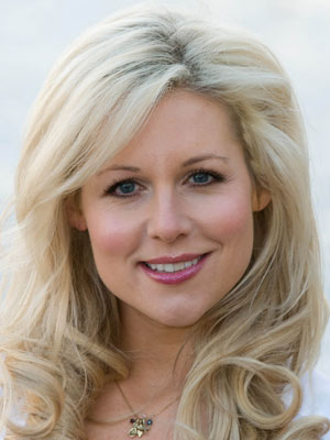 VALENTINE'S DATE: Dane Bowers and Abi Titmuss go bowling