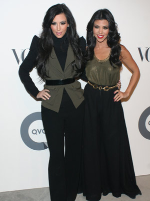 Kim Kardashian and Kourtney Kardashian | Celebrity Gossip | Pictures | Photos | Gallery