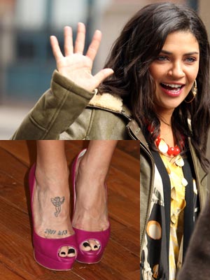 NEW PICTURES Celebrity tattoos