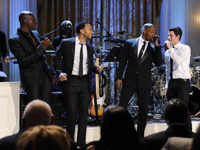 Seal, John Legend, Jamie Foxx and Nick Jonas | Celebrity Gossip | Pictures | Photos | Gallery