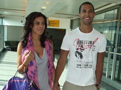 JLS star Marvin Humes and Rochelle Wiseman fly home from romantic break in Dubai