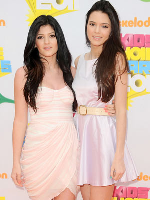Kiley Kendall Jenner on Kylie Jenner And Kendall Jenner Nickelodeon Kids Choice Awards 2011