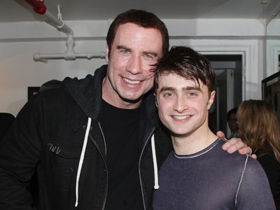 John Travolta and Daniel Radcliffe | Celebrity Gossip | Pictures | Photos | Gallery