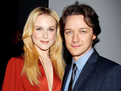 Evan Rachel Wood and James McAvoy | Pictures | Photos | New