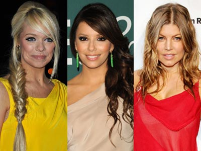 Celebrity hair - new styles