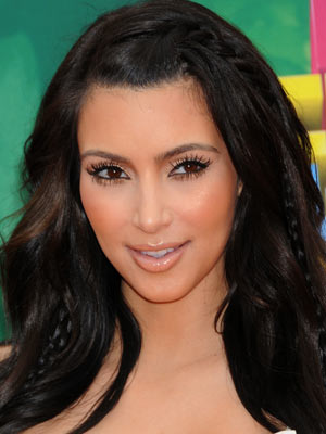 Kim Kardashian's spider lashes