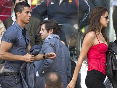 Cristiano Ronaldo and Irina Shayk | Madrid Open Tennis Tournament Final | Pictures | Photos | New