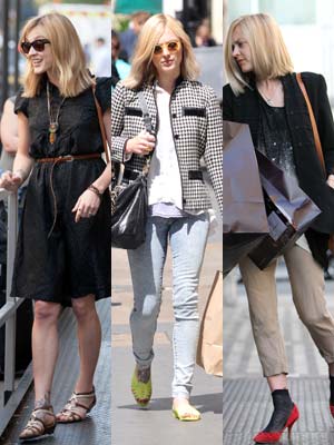 Fearne Cotton's hair keeps getting blonder and shorter