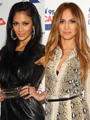 Nicole Scherzinger and Jennifer Lopez rock thigh-high boots at Capital FM's Summertime Ball