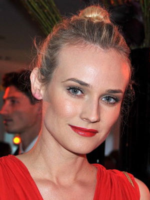 Diane Kruger's oh-so-simple up-do