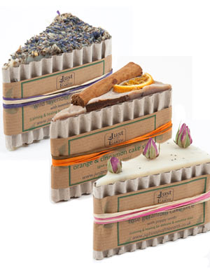 Get your own slice of heaven with these new cake-shaped soaps