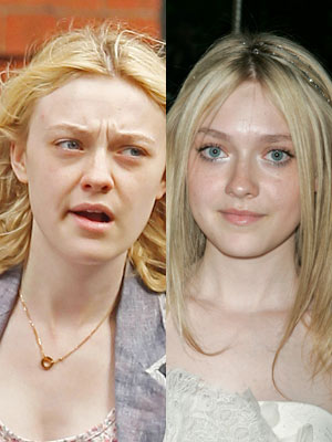 REVEALED Celebrity make-up miracles 
