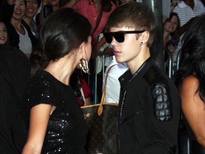 Uh-oh! Things look tense between Justin Bieber and girlfriend Selena Gomez at LA premiere