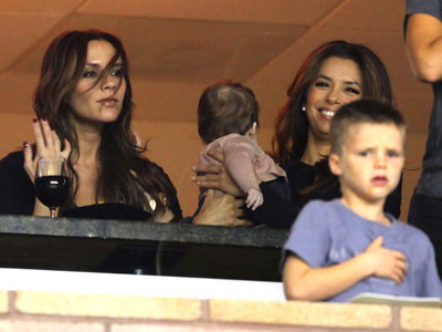 Eva Longoria, Victoria Beckham and Harper Seven Beckham | Pictures | Photos | News | Celebrity News