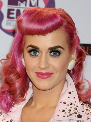 Katy Perry's clashing make-up