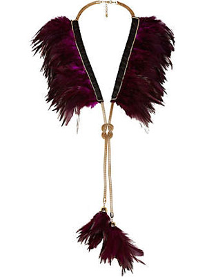 Feather bib