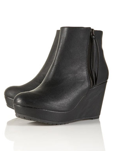 winter wedge boots