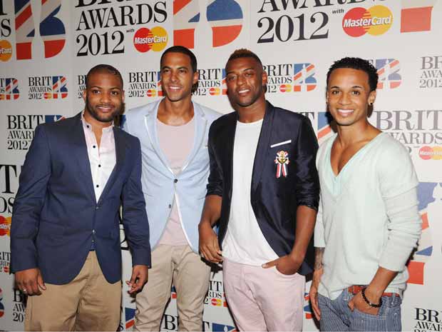 Ed Sheeran, JLS and Jessie J attend Brit Awards 2012 nominations party in London