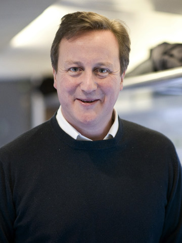 PM David Cameron: I was so excited to see Frank Lampard at an awards event