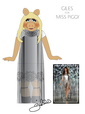 Meet Giles Deacon's dream date...