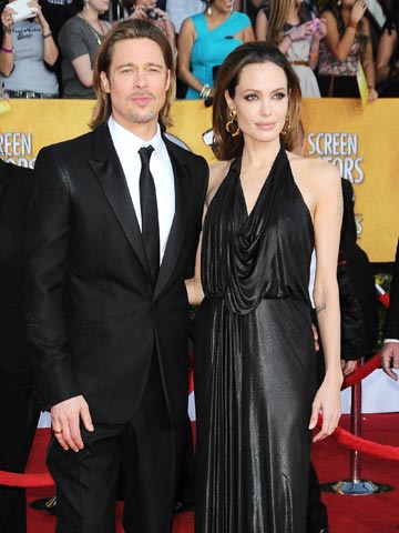 Brad Pitt and Angelina Jolie | Screen Actors Guild Awards 2012 | Pictures | Photos | New | Celebrity News