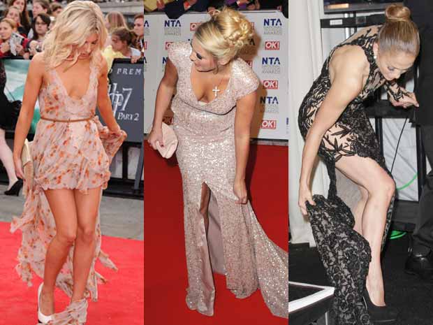 Celebrity dress malfunctions