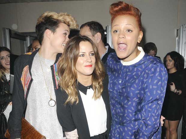 Caroline Flack puts Harry Styles split behind her at London Fashion Week party 