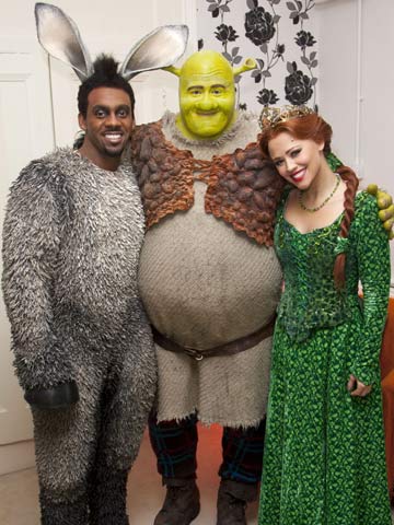 Richard Blackwood, Dean Chisnall and Kimberley Walsh | Shrek Cast Change | Pictures | Photos | New | Celebrity News