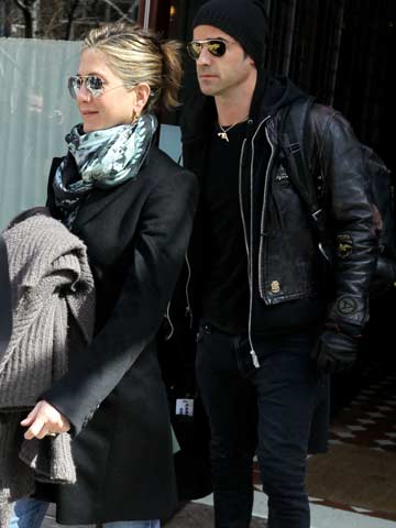 Jennifer Aniston: Justin Theroux looks after me, he's a good human being