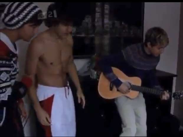 One Direction's topless transformation from boys to men - hot naked photos