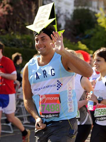 James Argent | London Marathon 2012 | Pictures | Photos | New | Celebrity News