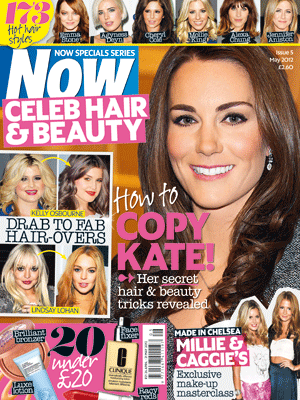 Now Celeb Hair & Beauty special is in the shops now