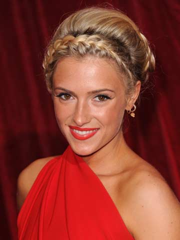 Celebrity hair up - the best up-dos of 2012