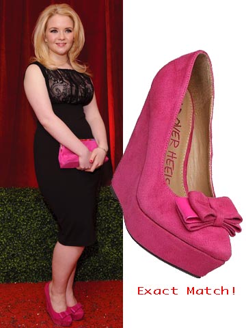 Lorna Fitzgerald | Top 10 British Soap Awards 2012 shoes | Pictures | Now Magazine | Celebrity Gossip | Fashion | News | Photos