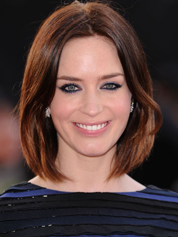 Get the look - Emily Blunt's blue eyes