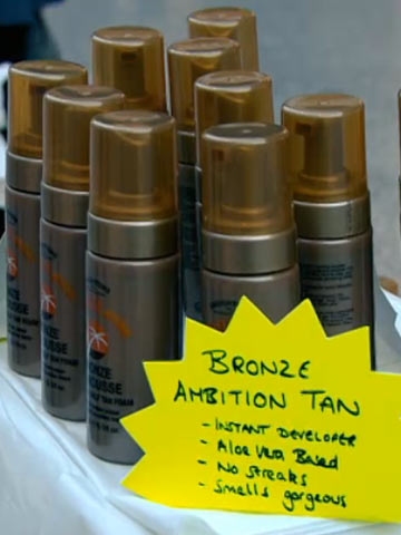 REVEALED: Do you want to know the fake tan in last night�s Apprentice?