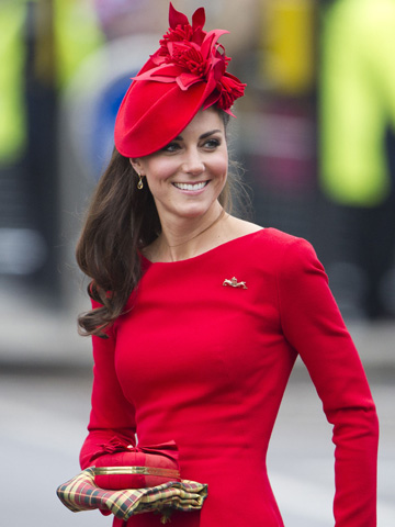 Kate Middleton's Diamond Jubilee demi-chignon hair 