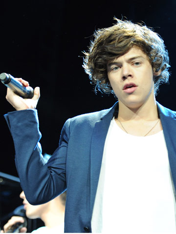 One Direction star Harry Styles shows off new tribute tattoo to mum Anne Cox