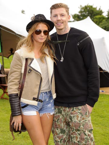 WEDDING JOY! Millie Mackintosh announces she's engaged to Professor Green on Twitter - and shows off the ring!