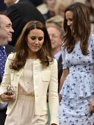Kate Middleton and Pippa Middleton | Wimbledon 2012 | Pictures | Photos | new | celebrity news