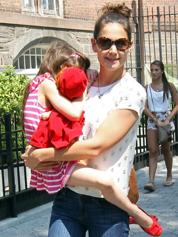 SHOCK! Katie Holmes and Suri Cruise 'involved in car crash' in New York