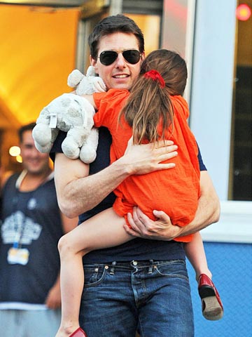 TOMKAT DIVORCE Tom Cruise reunited with daughter Suri in New York for first time since Katie Holmes marriage split