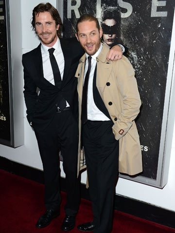 The Dark Knight Rises movie premiere in London