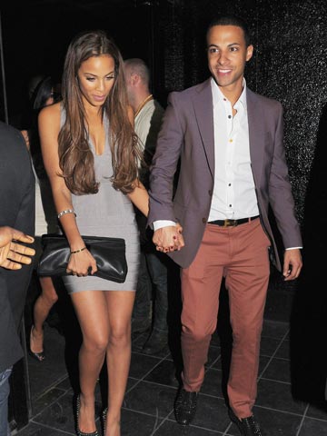 Rochelle Wiseman parties with fianc� Marvin Humes before wedding