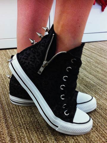 I sexed up my Converse sneakers at Schuh
